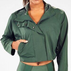 Fabletics Erika Cropped Hooded Jacket